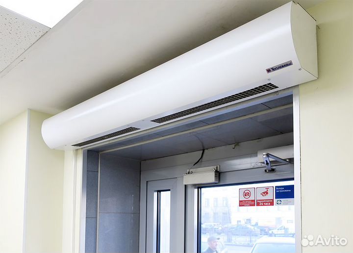 Тепловая завеса Тепломаш, водяная, электрическая