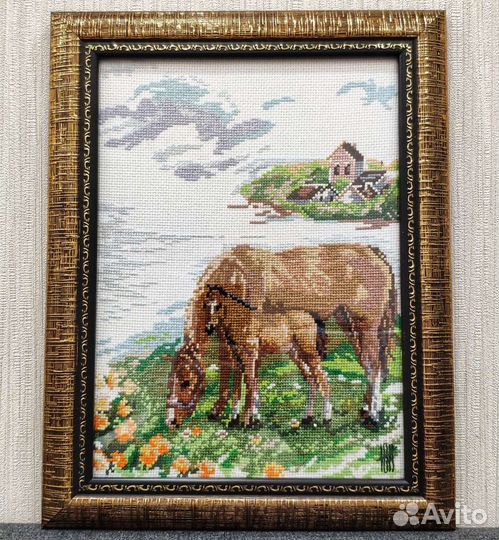 Картина (вышивка крестом) 