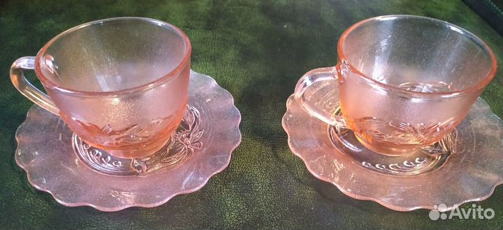 Чашка с блюдцем 2 шт. Пр-во Индонезия