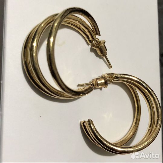 Сережки кольца