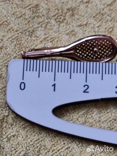 Золотая брошка 583 проба