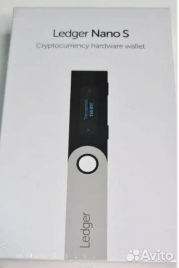 Аппаратный криптокошелек Ledger Nanо S