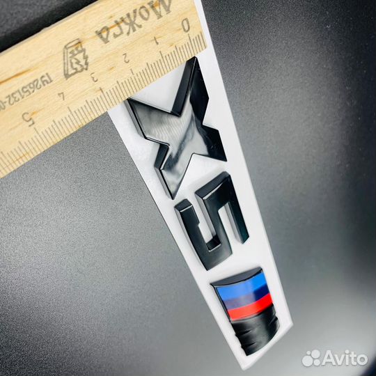 Шильдик значок бмв, bmw X5m черный