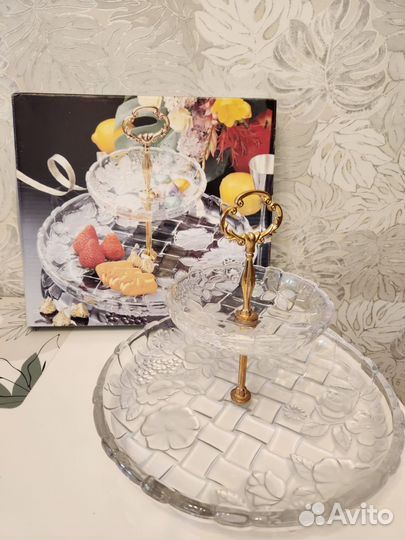 Менажница этажерка 2-х ярусная