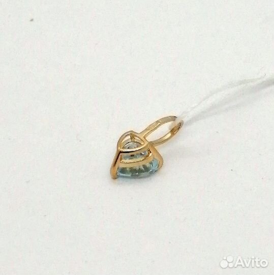 Подвес / 0,47г / Золото585 / топаз