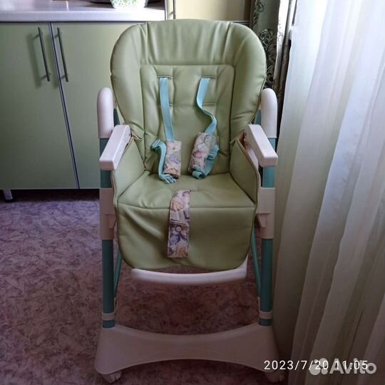 Стульчик для кормления happy baby