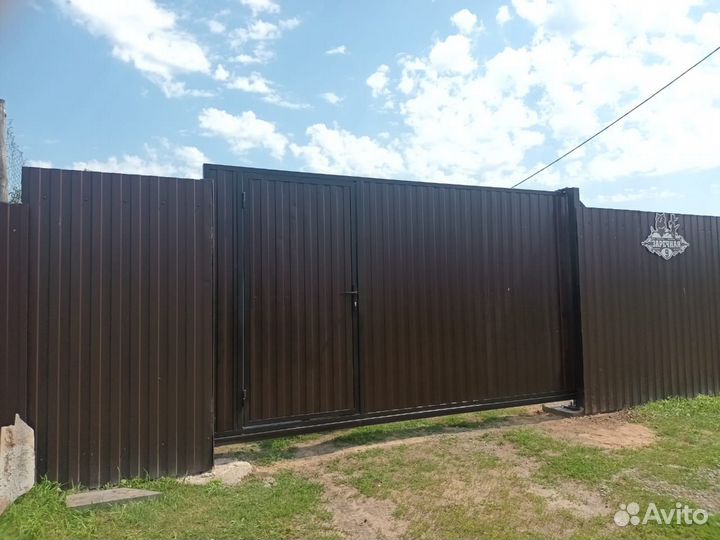 Электромонтажные работы, откатные ворота, сваи