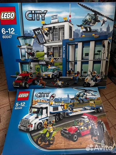 Lego City 60047+60049 полиция