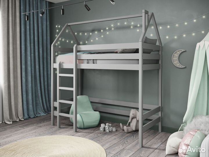 Кровать чердак детская