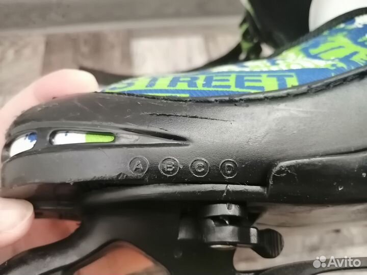 Коньки раздвижные размер 30-33