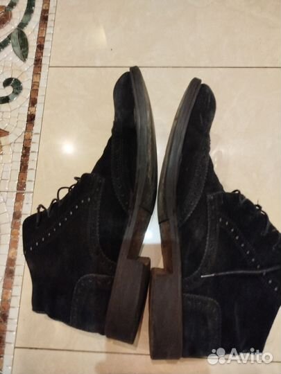 Ботинки замшевые мужские 43 размер