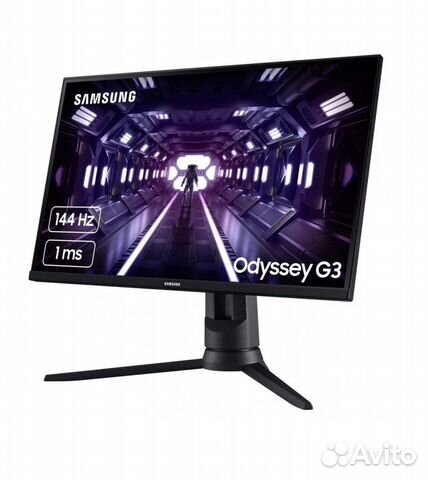 24" Монитор -144 Гц Samsung Odyssey G3 черный купить в Санкт-Петербурге ...