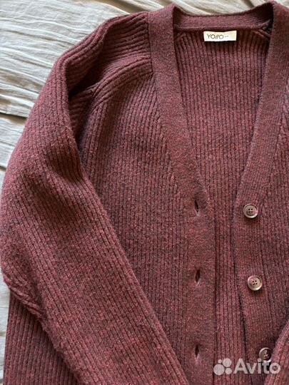Кардиган винный