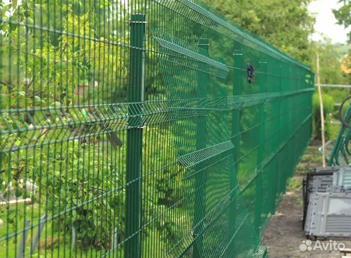 3Д сетка гиттер для забора