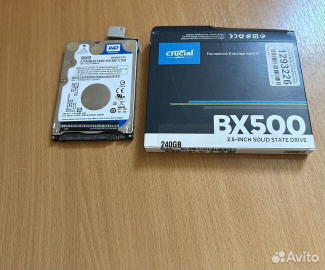 Crucial 240 гб Внутренний SSD-диск BX500