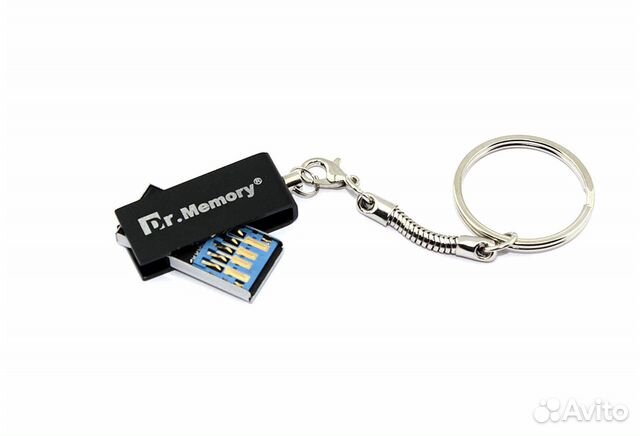 Флешка USB Dr. Memory 005 64Гб, USB 3.0, серебро