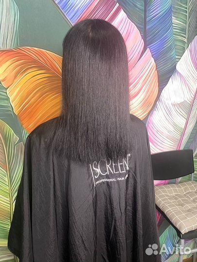 Модель на кератиновое выпрямление