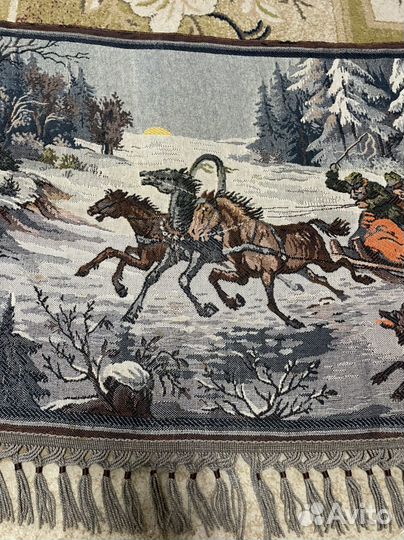 Коврик настенный Тройка старинный