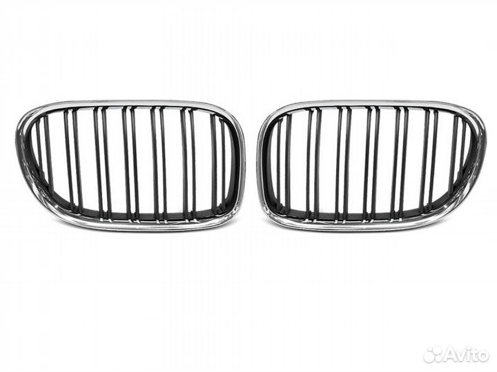 Решетка радиатора BMW 7 F01, F02 (08-15) grbmb1
