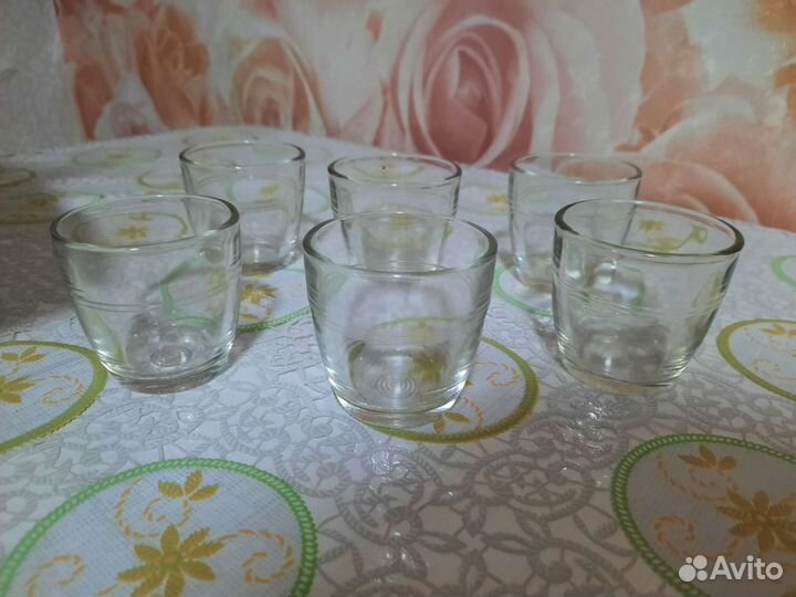 Рюмки, стопки, пивные кружки, бакалы