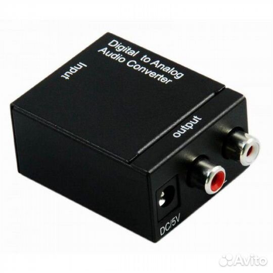 Конвертер звука оптика/коаксиал в аналог