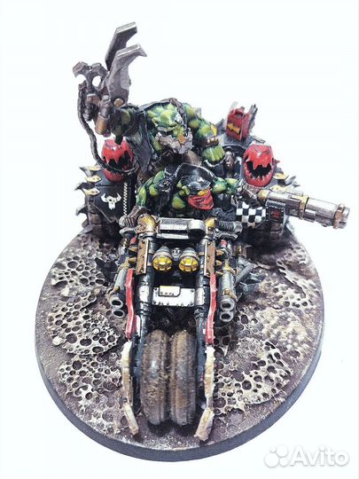 Warhammer 40000 миниатюры Orks Deffkilla Wartrike