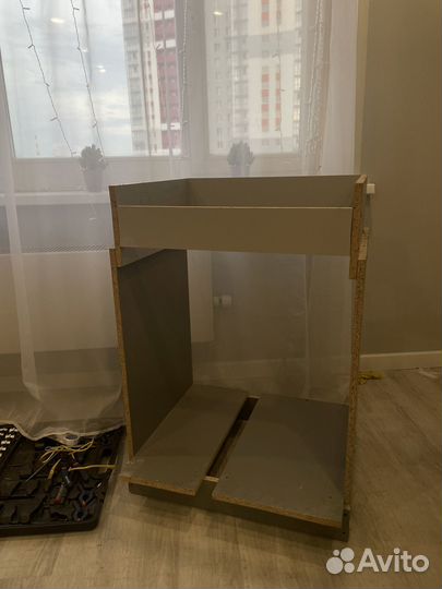 Тумба по плиту и духовку временная