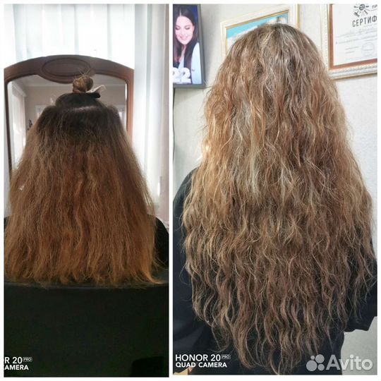 Наращивание волос