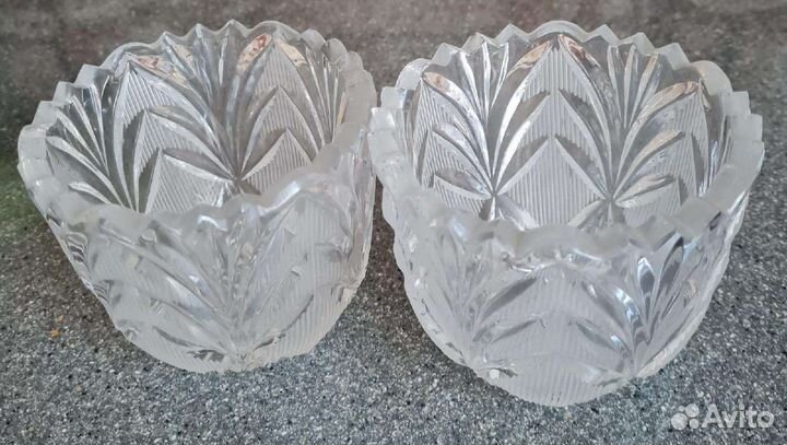 Ваза хрустальная