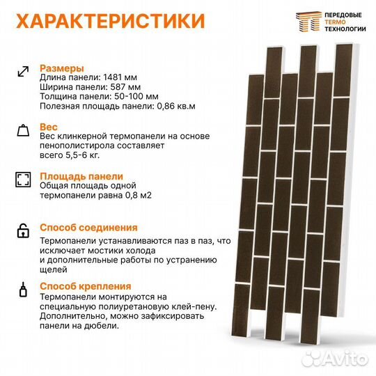 Фасадные термопанели