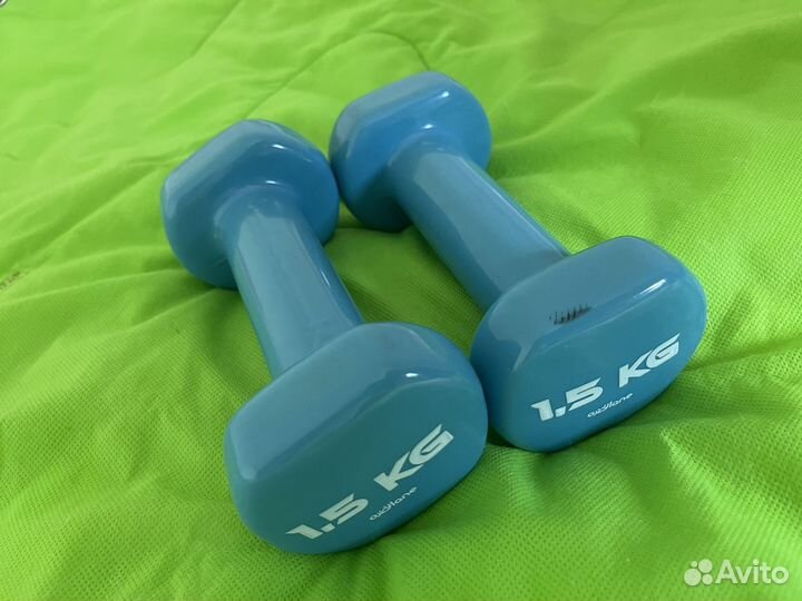 Гантели 1.5 кг 2 шт