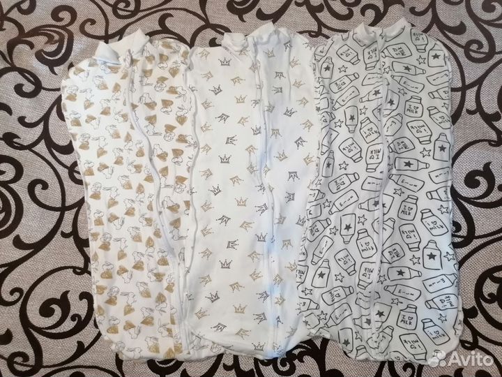 Пеленка-кокон 3шт