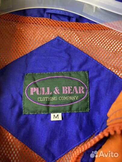 Винтажная куртка pull and bear унисекс
