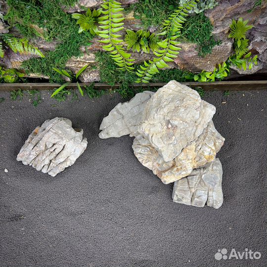 Камни для аквариума / Серый Лао (кам48)