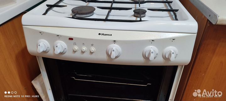 Газовая плита бу Hansa