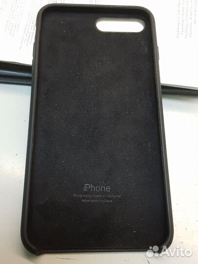 Клип-Кейс Silicone Case для iPhone 8 Plus (Black)