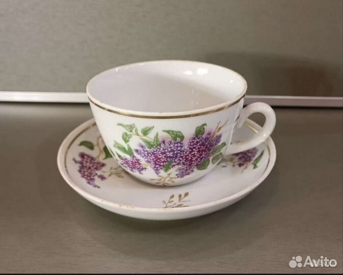 Остатки от чайного сервиза Сирень