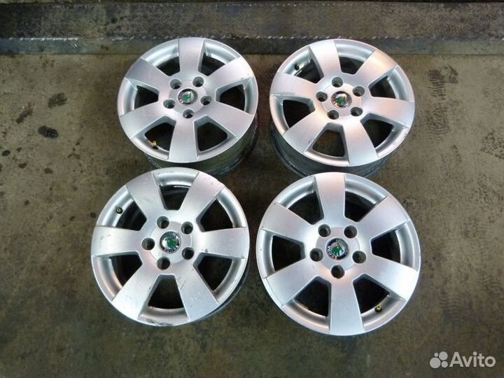 Комплект дисков колесных легкосплавных R15 Skoda O