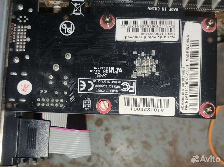 Видеокарта gt 730