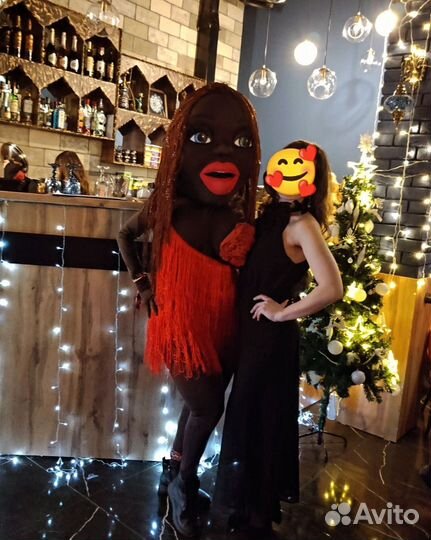 Негритянка Мулатка Стрипкукла День Рождение