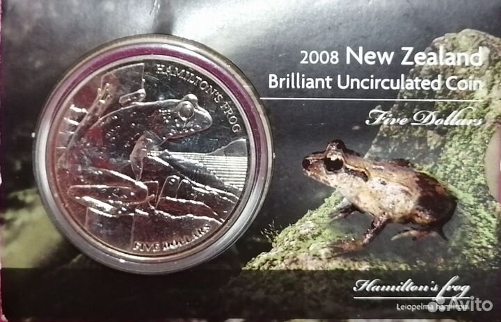 Новая Зеландия 5 долларов в буклете