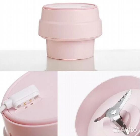 Портативный блендер Xiaomi 17PIN Star Frut Bottle