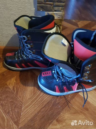 Ботинки для сноуборда head,р.40(38),solomon43(42)