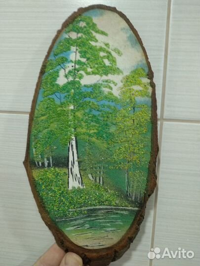 Настенное панно из дерева