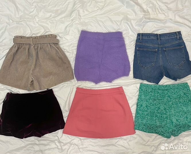 Шорты женские пакетом zara ASOS kira plastinina