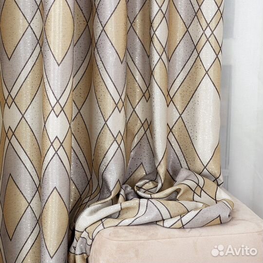 Шторы Левен новые пошив