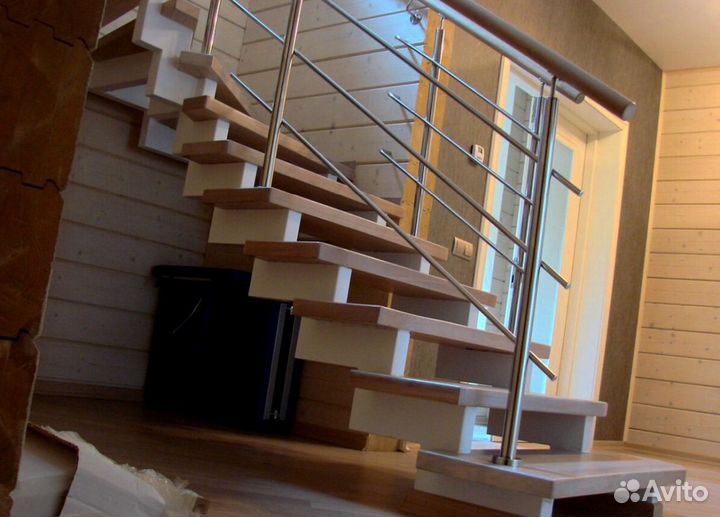 Лестницы с поворотом под ключ