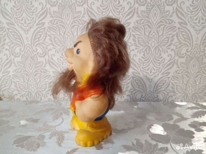 Резиновая игрушка ссср. Пират. Бармалей. Клеймо