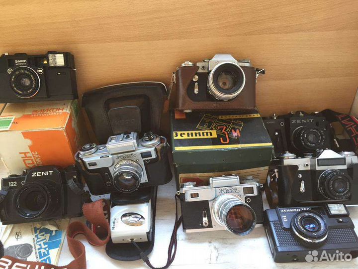 Фототехника СССР Зенит Зоркий Киев 60 Эликон