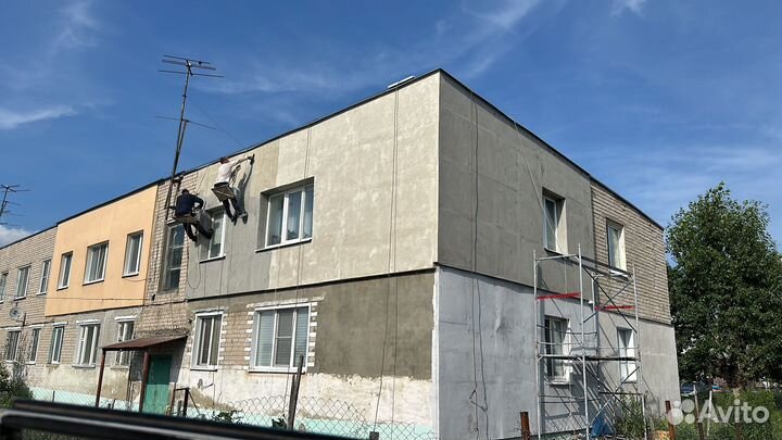 Утепление жилых домов